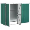 Garden Tool Shed Green 88.6"x35"x63.4" Galvanized Steel