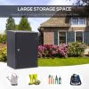 Outdoor Garden Storage Shed Galvanized Steel Tool House