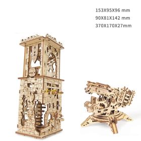 Wooden jewelry box (Option: Ballista turret)