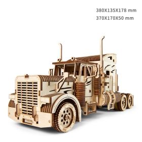 Wooden jewelry box (Option: Heavy truck)