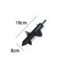 9 Size Garden Auger Drill Bit Tool Ground Drill Earth Drill Spiral Hole Digger Flower Planter Seed Planting Gardening Fence Yard