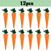 2023 Non Woven Carrots Easter Decorations Simulation Carrot Pendant For Home Hanging Decor Easter Carrot Ornament Party Supplies