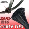 Household and Commercial Multi Usage Nylon Cable Wire Zip Ties