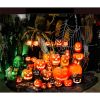 Halloween LED Pumpkin Lantern Novelty Party Decoration Figurine Lantern