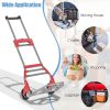 Portable Collapsible Aluminum Cart Dolly Push Truck