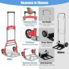 Portable Collapsible Aluminum Cart Dolly Push Truck