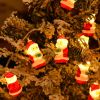 Christmas Santa Head Lights 9.8Ft 20 LED Lights Xmas Tree String Lights