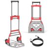 Portable Collapsible Aluminum Cart Dolly Push Truck