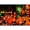 Halloween LED Pumpkin Lantern Novelty Party Decoration Figurine Lantern